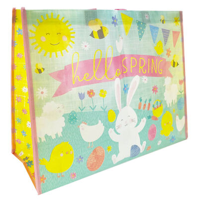 Hello Spring Reusable Shopping Bag image number 1