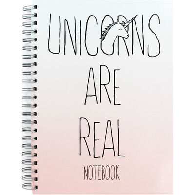A4 Unicorns Are Real Notebook image number 1