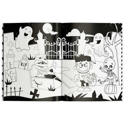 Colouring Book: Halloween Edition By | The Works