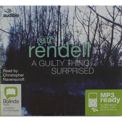 A Guilty Thing Surprised: MP3 CD image number 1