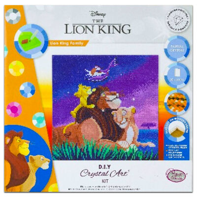 Lion King Family Crystal Art Kit image number 1