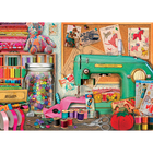 The Sewing Desk 500 Piece Jigsaw Puzzle image number 2