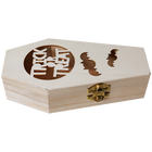 Trick or Treat Laser Cut Coffin image number 1
