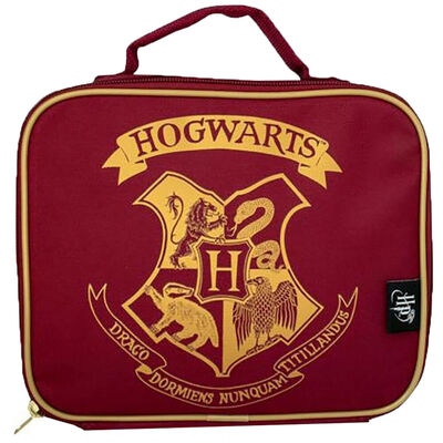 Harry Potter Hogwarts Burgundy Lunch Bag image number 1