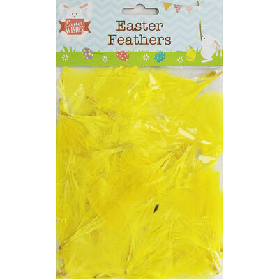 Yellow Easter Feathers image number 1
