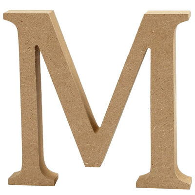 MDF Letter: M image number 1