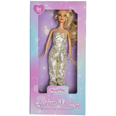 PlayWorks PlayVille Fashion Showgirl Doll Set image number 1