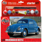 Airfix VW Beetle 1:32 Scale Model Starter Set image number 1