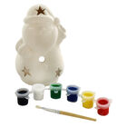 Paint Your Own: Ceramic Santa Tealight Holder image number 2