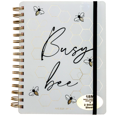 Soft Back Mid-Year 26-27 Agenda: Busy Bee image number 1