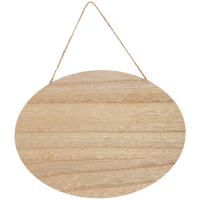 Rustic Wooden Hanging Plaque