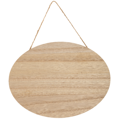 Rustic Wooden Hanging Plaque image number 1