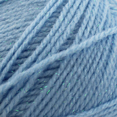 Robin Bonny Babe Sparkle DK: Blue Yarn 100g image number 2