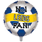 18 Inch Leeds Football Helium Balloon image number 1