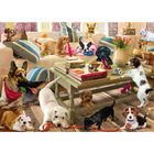 Mischievous Pups 1000 Piece Jigsaw Puzzle image number 2