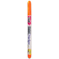 Tulip Skinny Fabric Marker Pen: Neon Orange