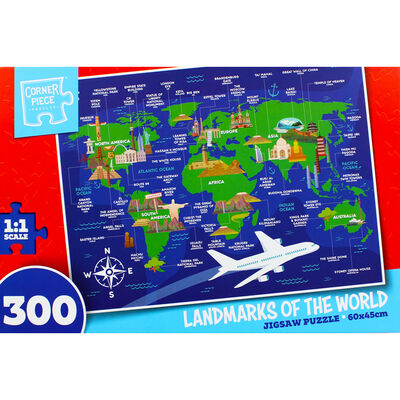 Landmarks of the World 300 Piece Jigsaw Puzzle image number 3