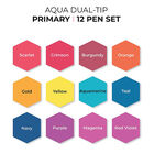 Spectrum Noir Primary Watercolour Aqua Markers: Pack of 12 image number 2