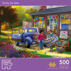 Quilts for Sale 500 Piece Jigsaw Puzzle image number 1
