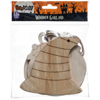 Halloween Wooden Garland