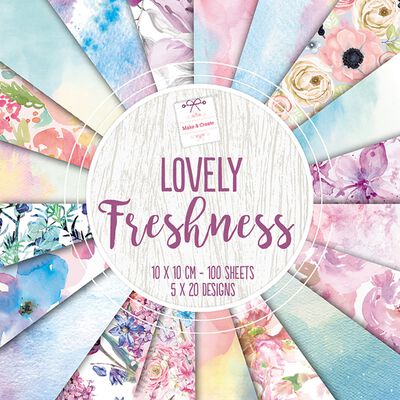 Lovely Freshness Design Pad: 10 x 10cm image number 1