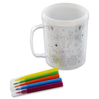 Colour Your Own Easter Mug