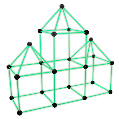 Build Your Own Den Set: 85 Piece Set image number 3