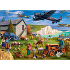 Planes over the Coast 500 Piece Jigsaw Puzzle image number 2