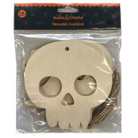 Halloween Wooden Garland