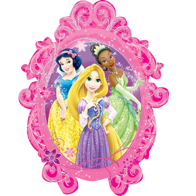 31 Inch Disney Princess Frame Super Shape Helium Balloon image number 2
