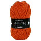 Cygnet Seriously Chunky Burnt Orange Yarn 100g image number 1