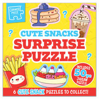Cute Snacks Surprise 50 Piece Jigsaw Puzzle