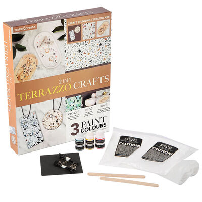 2 in 1 Terrazzo Craft Kit image number 2