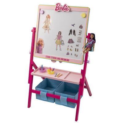 Barbie 2-in-1 Wooden Floor Standing Easel image number 2