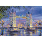 London Bridge at Night 500 Piece Jigsaw Puzzle image number 2