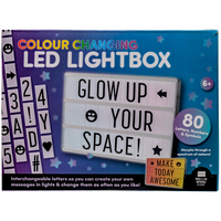 Colour Changing LED Lightbox