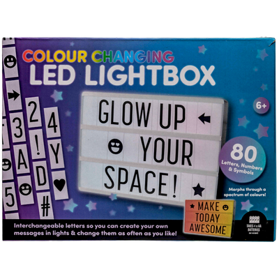 Colour Changing LED Lightbox image number 1