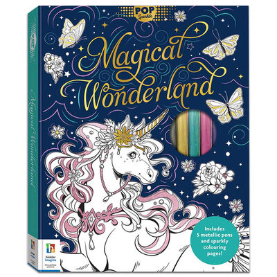 Pop Sparkle Colouring Kit: Magical Wonderland image number 1