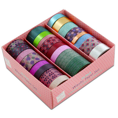 Flower Washi Tape: Pack of 24 image number 2