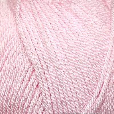 Prima DK Acrylic Wool: Baby Pink Yarn 100g image number 2