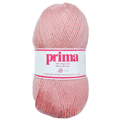 Prima DK Acrylic Wool: Dusty Pink Yarn 100g image number 1