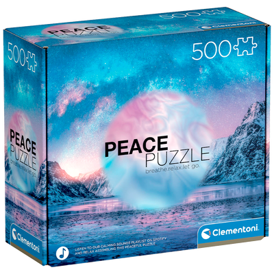 Blue Peace Puzzle 500 Piece Jigsaw Puzzle image number 1