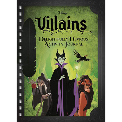 Disney Villains Delightfully Devious Activity Journal image number 1