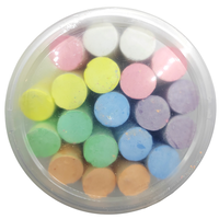 Jumbo Coloured Chalks: Pack of 20