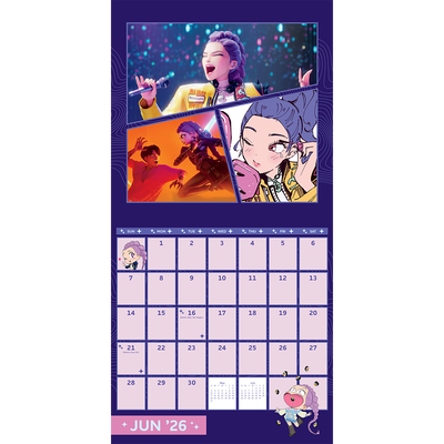 K Pop Demon Hunters Calendar 2026 image number 2
