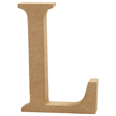 MDF Letter: L image number 1