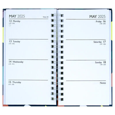 Hearts 2025 Week to View Slim Diary image number 2