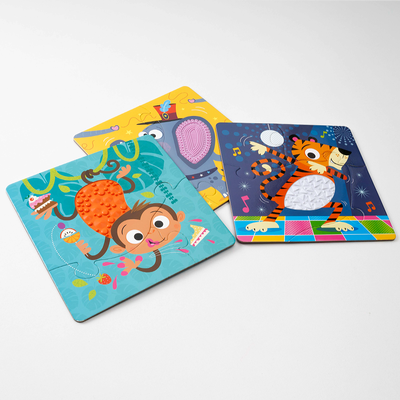 Never Touch a Tiger! Jigsaw Puzzle and Book Set image number 3