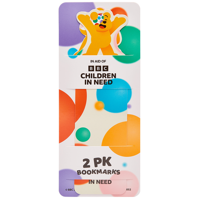 BBC Children in Need Pudsey Bookmarks: Pack of 2 image number 1