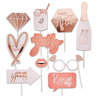 Hen Do Photo Booth Props: Pack of 10 image number 1